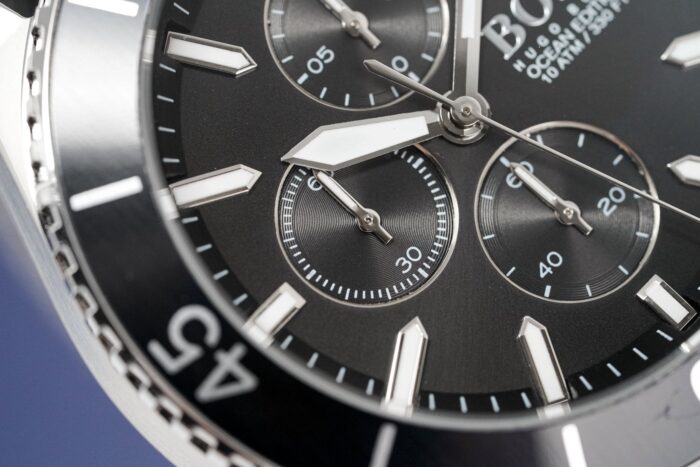 Hugo Boss Men's Watch Chronograph Ocean Edition Black - HB1513701 - Image 3